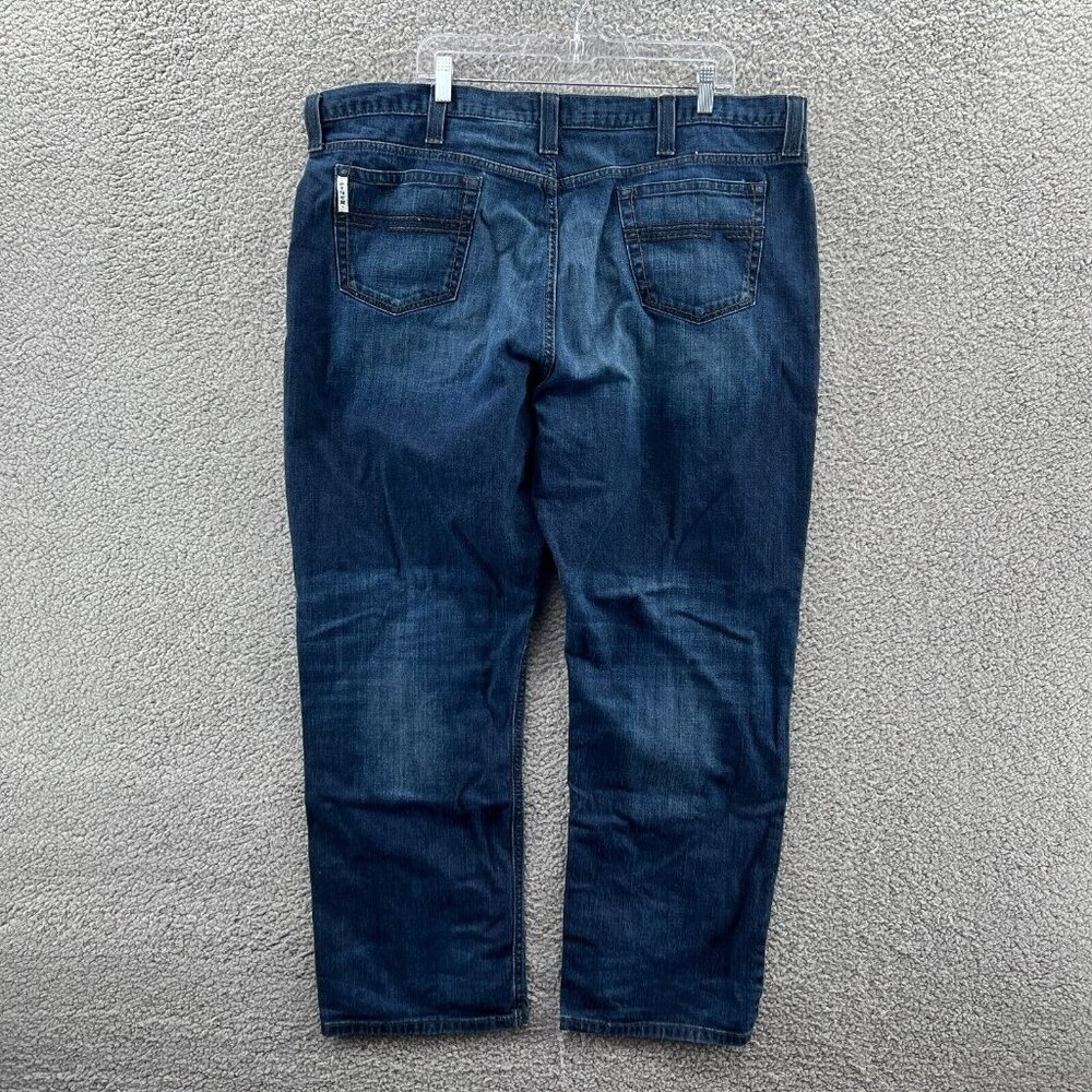 Cinch White Label Jeans Mens 44 X 30 Blue Stretch Denim Western Workwear - Picture 2 of 9